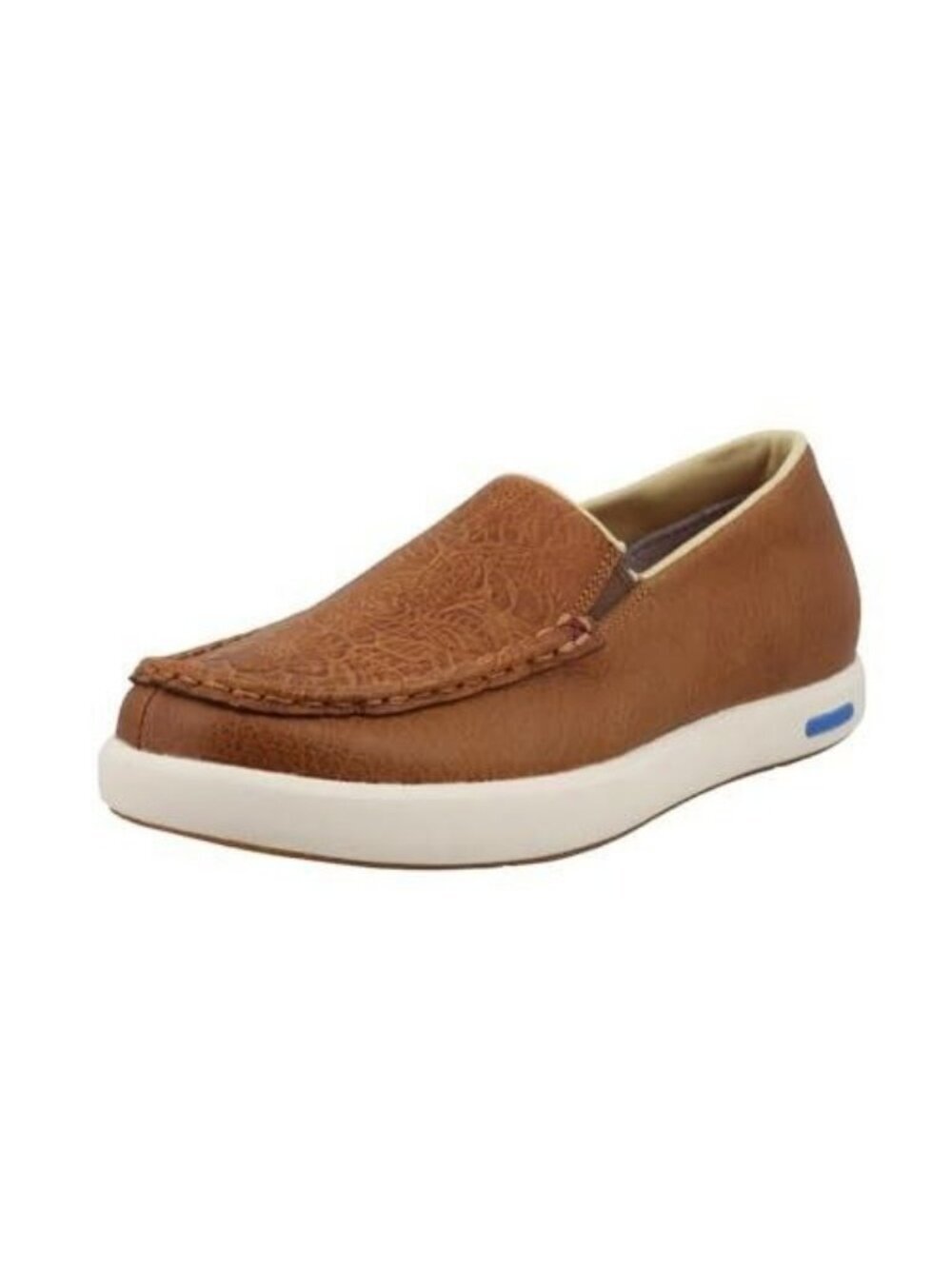 Twisted X Women's Slip On Ultralite X Moc Toe Loafer Shoe Cashew WBX0006